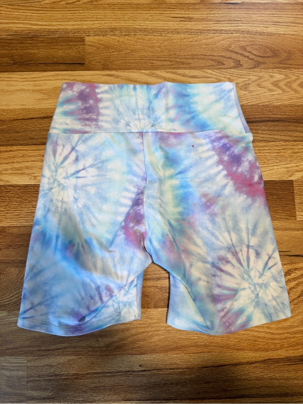Skatie Bonnaroo Tie-Dye Bike Shorts - S